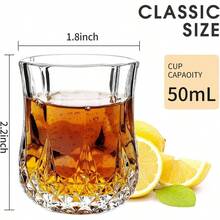 1. OZ Tequila Shot Glasses Heavy Base Shot Glass, Cordial Glasses - 4 - View 4