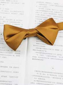 1 chiếc nơ đeo cổ, thích hợp cho công sở, tiệc tùng, làm quà tặng, trang phục thường ngày và phong cách đường phố. - Nhiều màu - Xem 19
