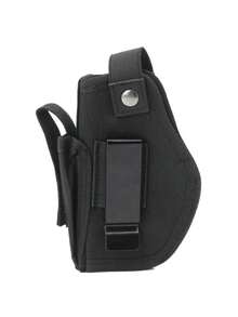 Gun Holster For Women With Magazine Holder,Universal Concealed Carry Holster & Replacement Parts- Ambidextrous Iwb/Owb Nylon Pistol Holster With Low-Profile Belt Clip & Optional Mag Pouch, Right/Left Hand Convertible, Adjustable Retention - Multicolor - View 12
