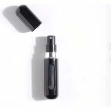 Perfume Travel Refillable, Travel Perfume Bottle Refillable, Atomizer Sprayer For Perfume, Perfume Atomizer For Essentials For Men & Women, Perfect For Pockets - Màu đen bóng - Xem 5