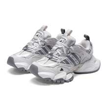 Adidas XLG RUNNER DELUXE Lightweight Casual Sneakers For Men And Women, JP5761 - Gray/Crystal White/Light Gray - View 3