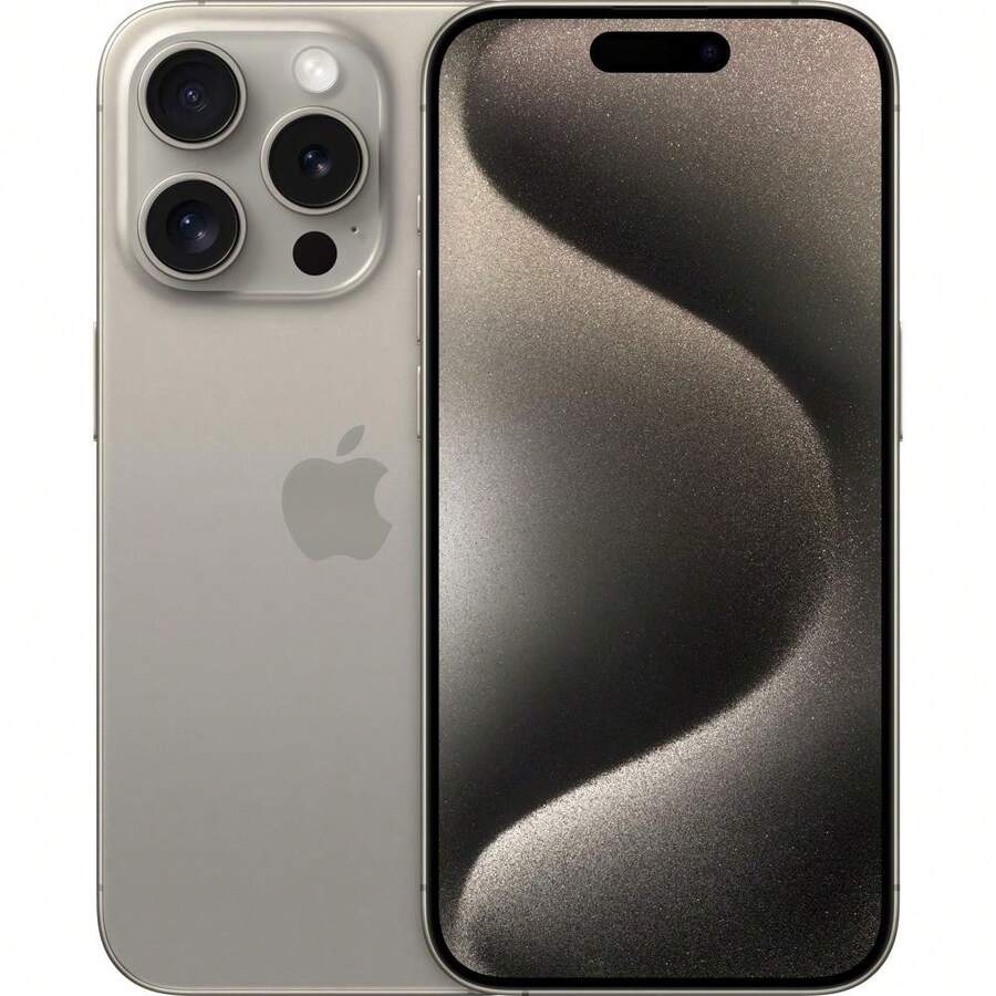Refurbished Apple IPhone 15 Pro A2848 (Fully Unlocked) 128GB Natural Titanium (Grade A) - 查看 1