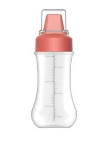 1pc Kitchen Sauce Squeezer Bottle With Dust Cover, Suitable For Salad Dressing, Ketchup, Squeeze Sauce Bottle With 5 Holes, Multifunctional Kitchen Tool - Multicolor - View 9