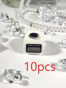 New Multicolor Manual Finger Press Electronic Counter, Suitable For Educational Counting, Warehouse Counting Devices, Circular Counting, Christmas, Halloween, Thanksgiving, Game Gifts And More - Multicolor - View 31