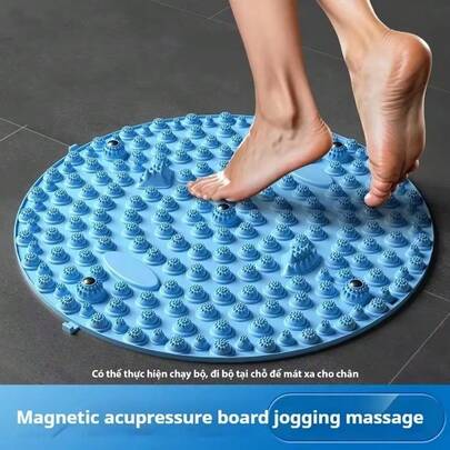 1 slitstark fotmassagematta för att förbättra fotcirkulationen, tåtryck, löpmatta, tillbehör till hemmaträningsutrustning.