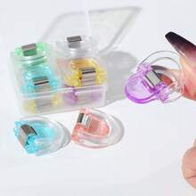 Invisible Pant Leg Clips, Adjustable Length For Jeans And Pants, No Sewing Repair Buckle, Prevent Dragging On The Ground, Transparent Denim Pant Leg Fixers, Unisex - D-Colorful - View 8