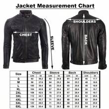 AVIATRIX Men's Real Leather Jacket Burgundy 44T9 - Burgundy - View 5