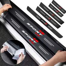 Car Trunk Sill Plate Scratch-Resistant Sticker Decal Car Door Welcome Pedal Scratch Protection Strip For Most Cars - SP-rED - View 3