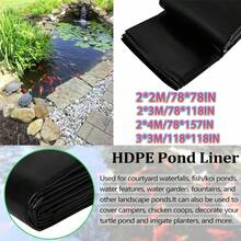 1 pieza Lona de estanque negra de 15X20 pies, lona impermeable para estanque y suministros para estanque al aire libre, estanque de koi, estanque de patos - Multicolor - Ver 12