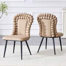 Dining Chairs - Camel - View 5