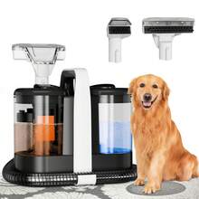 Omeser Portable Carpet Cleaner, Strong Deep Cleaning For Sofa, Pet, Car Seat, Upholstery And Furniture Stains, Equipped With Dual-Size Brush Heads (White), Spot Vacuum, Carpet/Upholstery Cleaner - EU C Type Plug(220-240V) - View 7