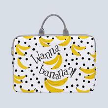 [1 Laptop Case] Fruit-Print Laptop Case, Briefcase-Style Fabric Shell, Fits 14-Inch Laptops, Soft Laptop Sleeve, Briefcase-Style Tablet Case, Zippered Laptop Case, Fixed Laptop Case - Multicolor - View 10