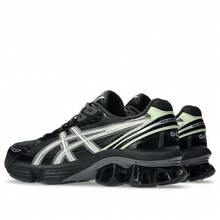 ASICS Gel-Kinetic Fluent 'Graphite Grey Illuminate Yellow' - Black - View 3