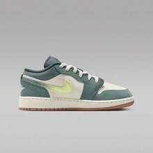 Zapatillas de baloncesto Air Jordan 1 Low SE (GS), IB7112-001 - verde menta - Ver 2