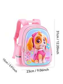 Spin Master Paw Patrol Themed Children's Backpack, With Comfortable Adjustable Shoulder Straps And Character Patterns, Suitable For School Use - SKYE - View 7
