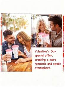 1pc/5pcs/10pcs 24oz Powder Blue Bow Tumbler With Lid And Straw, Reusable, Cute Transparent Cup, Suitable For Birthday, Wedding And Party Supplies, Reusable With Pink Ribbon, Summer Beverage Cup, Suitable For Birthday, Wedding And Party Supplies, Perfect For Party, Drinking, Coffee, Also Suitable For Mother's Day, Wedding, Birthday, Bachelorette Party Or As A Gift - Multicolor - View 9