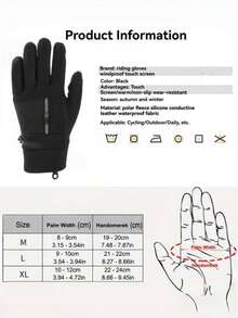 1 Pair Unisex Warm Gloves, Waterproof Windproof, Touchscreen Friendly, With Zipper Pocket/Breathable Mesh/Anti-Slip Silicone/Flip-Top Finger Design/Anti-Lost Buckle, Suitable For Skiing, Fishing, Cycling And Other Outdoor Sports In Cold Weather, Ideal Halloween And Christmas Gift, Black Unisex Winter Outdoor Sports Warm Gloves - Black - View 8
