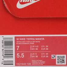 耐克女款 W NIKE TERRA MANTA 休闲低帮运动鞋 HQ1940-108 - 藍白色 - 查看 6