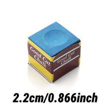 Bộ 12 viên phấn bi-a, phấn đầu cơ chống trượt, phấn bi-a dạng khối đa năng gốc silica và sáp, phấn bi-a chất lượng cao, bền bỉ, món quà hoàn hảo cho người đam mê bi-a. - 12 cái - Xem 2