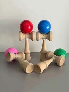 Outdoor Juggling Ball, Kendama Ball, Suitable For Adult Sword Autumn Competition, Essential For Adult Outdoor Street Acrobatics, A Multifunctional Acrobatic And Sports Ball Suitable For Teenagers Indoor And Outdoor Use, Can Be Used As A Ball Toy For Beginners To Practice Hand-Eye Coordination, Body Coordination And Control Ability, Outdoor Toy, Suitable As A Birthday Gift For Outdoor Enthusiasts, Extreme Sports Enthusiasts And Fitness Trainers - Multicolor - View 12