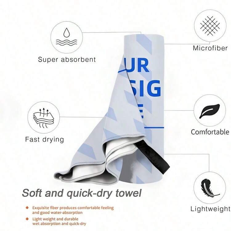 Towel Soft Pool Gift For Travel Cool Luxury Gym Shower Camping Quick Dry Sports Large C-Corteizs Fashion Beach Towel(3).Jpg - trắng - Xem 4