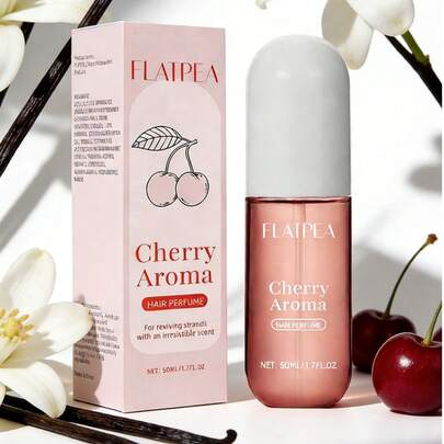 1 Chai 50ml/1.7oz Xịt thơm hương anh đào thơm ngon - Hương thơm ngọt ngào quyến rũ cho nhà cửa và cơ thể, thiết kế nhỏ gọn dễ cầm nắm, hương thơm lâu dài, món quà hoàn hảo cho mùa lễ hội!