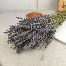 25/50/100/200+ tallos Ramo de flores de lavanda seca, ramos de lavanda seca fragante aptos para ducha, boda, decoración de jarrón del hogar, manualidades, aromaterapia y perfumado - Multicolor - Ver 3