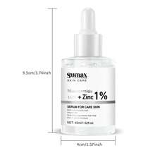 SUMAX 10% 烟酰胺 + 1% 锌面部精华液，富含锌，紧致肌肤，深层补水，令肌肤更柔滑。适合20至50岁男女使用。 - 1pcs - 查看 5