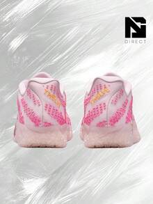 Nike Ja 3 Pink Foam– Men's Lifestyle Sneakers – Shoes For Man -Vintage-Autumn & Winter & Spring & Summer-Inspired Running Shoes, Shock-Absorbing Comfort, Gym To Streetwear Casual Wear-Back To School- Valentine's Day Gift –HF2794 601 - Pink Foam/Hyper Pink/Silt Red/Sundial - 查看 4