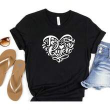 Camiseta Te Quiero: Camiseta de Corazón del Día de San Valentín en Español - Blanco y negro(no personalizable) - Ver 4