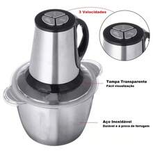 Electric Food Processor/Chopper 2L Or 3L 110v / 220v With Handle - 3升 - 220伏 - 查看 3