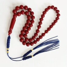 1pc High Quality Synthetic Amber/51 Beads Islamic Prayer Beads, Muslim Rosary - Beaded Bracelet - View 8