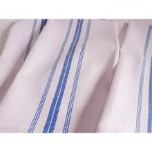 KAF Home Classic Farmhouse Stripe Kitchen Towels | Set of 12, 15" x 25", 100% Pure Cotton Dish Towels | Perfect Bar Towel Dish Cloths for Cooking, Cleaning, and Dining (Charcoal) - Gris - Ver 9