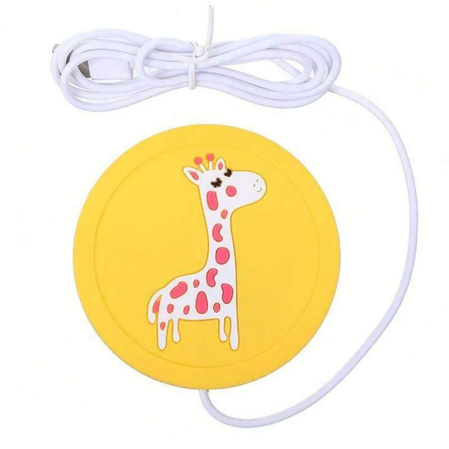 Fuente de alimentación USB para taza deé y café, calentador de taza, almohadillaérmica para oficina, alimentación USB - Jirafa - Ver 1