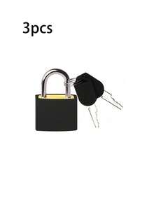 1/2/3/4/5/10/15/20pcs Mini Colorful Luggage Locks With Keys, Metal Padlock Suitable For Suitcase, Travel Bag, School, Gym, Classroom, Pairing Games, Backpack And More - Multicolor - View 28