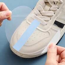 30pcs 6*13cm Shoe Toe Waterproof Membrane, Prevents Shoes From Getting Wet In Rain, Shoe Protector Sticker - Multicolor - View 3