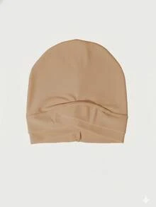 3pcs Set Muslim Double-Layer Cross Headscarf With Inner Cap, Solid Color Arabic Hijab With Full Coverage Inner Hat, Elastic Breathable Comfortable For Daily Muslim Headwear - Multicolor - View 12