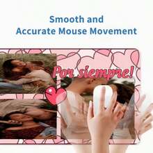Customized Couple Four Photo Mouse Pad | Personalized Desktop Decoration With Anti Slip Rubber Sole And Durable Polyester Fabric, Suitable For Home, Office Or Gaming Scenes, Perfect Valentine's Day Gift - Multicolor - View 10