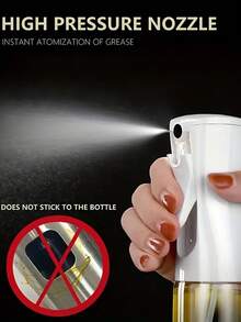 Multi Purpose Spray Oil Bottle, Leak Proof Olive Oil Spray Bottle, High-Pressure Spray Bottle, Ultra-Fine Water Spray Spray Bottle, Oil Spray Distributor, Spray Bottle, Light And Impact Resistant, Can Be Used To Hold Olive Oil, Water And Other Liquids, With A Variety Of Capacity Options, Kitchen Necessities, Suitable For Household Cleaning - A - View 8