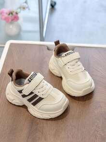 1双休闲运动鞋，鞋面柔软，耐磨防滑轻便鞋底，四季皆宜 - 棕色 - 查看 5