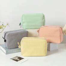 1pc Women/Girls Coin Purse, Tissue Paper Towel Storage Makeup Bag, Travel Pouch, Sanitary Pad Holder, Mini Cosmetic Bag, Sanitary Pad Bag, Back To School Supplies, Travel Essentials, Beach Holiday Vacation Organizer - Multicolor - View 12