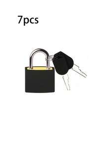 1/2/3/4/5/10/15/20pcs Mini Colorful Luggage Locks With Keys, Metal Padlock Suitable For Suitcase, Travel Bag, School, Gym, Classroom, Pairing Games, Backpack And More - Multicolor - View 29