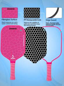 16mm Core Thickness RANDISH Brand Pickleball Paddle - Multicolor - View 7