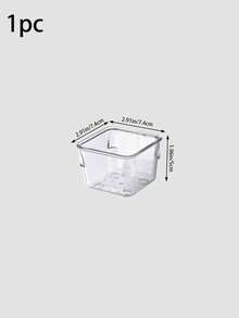 1/5/6/7/8pcs Set Transparent Plastic Drawer Storage Boxes, 4 Sizes Desktop Drawer Divider Boxes, Multi-Functional Transparent Cosmetic Storage Containers, Suitable For Skincare, Stationery, Miscellaneous, Applicable For Bathroom, Kitchen, Office, Bedroom, Holiday Gift - Clear - View 19