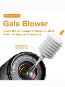 20-In-1 Multi-Functional Cleaning Kit: Keyboard/Headphone/Laptop/Phone Cleaning Tools (White) - White - View 8