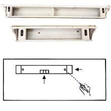 Vintage Wall Shelf, French Style Wall Mounted Floating Shelf, Home Decor White Wall Storage Rack - Distressed Color - View 8