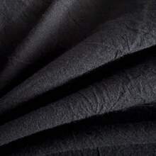 3件套亲肤水洗磨毛面料柔软舒适蕾丝花卉图案被套套装（1个被套+2个枕套，不含被芯），适合男孩、女孩、卧室、客房、青少年床上用品，可机洗 - 黑色 - 查看 10