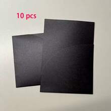 10Pcs Pocket-Style Wedding Invitation Envelope, 5x7 Inches, High-Quality Paper, Suitable For Engagements, Baptisms, Birthdays, And More – Multiple Pockets, Versatile DIY Invitation Envelope, Wedding Gift - Multicolor - View 19