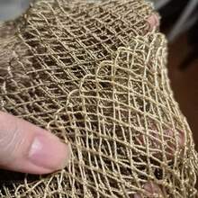 两件套尼龙非洲网状丝瓜络，男女通用 - 非洲去角质海绵。用于身体去角质、身体磨砂和背部磨砂，使肌肤光滑。可拉伸至66英寸长。 - 彩色 - 查看 2