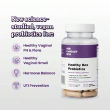 Healthy Box Probiotics--ADVANCED FORMULA SUPPORTS|Vaginal PH & Odor Control|PMS Relief & Hormonal Balance |UTl Prevention|150BILLION CFU|30DIETARY SUPPLEMENTS - 3 chai - Xem 5